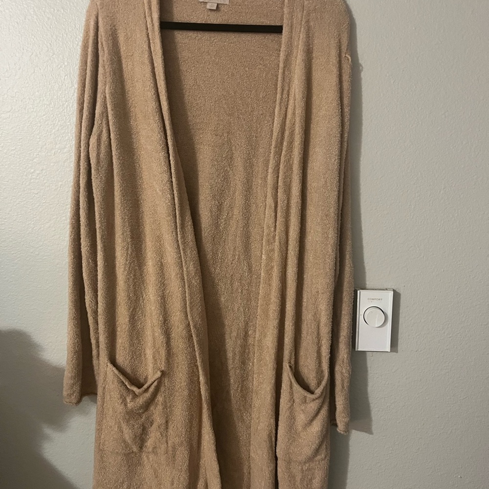 Barefoot Dreams Soft Tan Cardigan